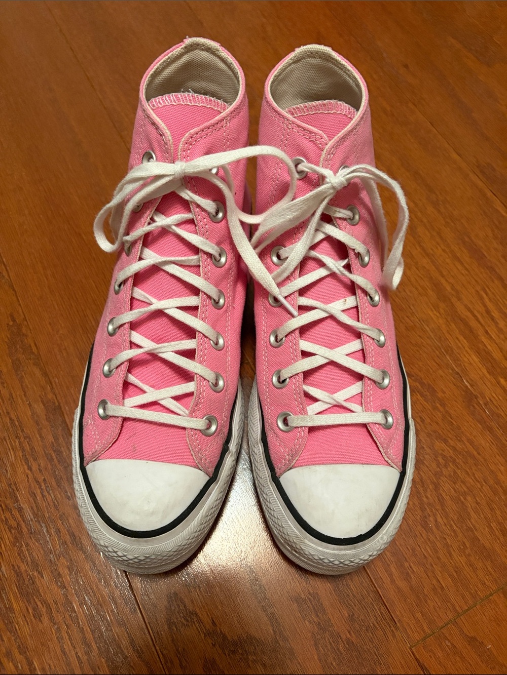Converse Pink High-Top Sneakers